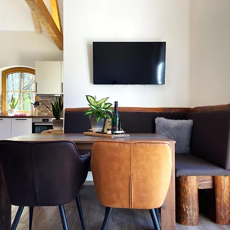 Ferienhaeuser Krabat-muehle Schwarzkollm Apartamento