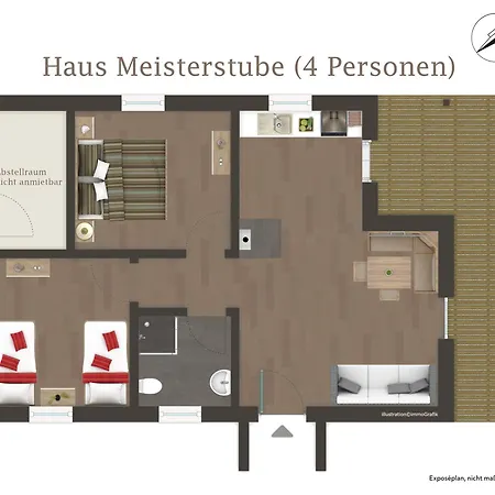 Ferienhaeuser Krabat-muehle Schwarzkollm * Koselbruch