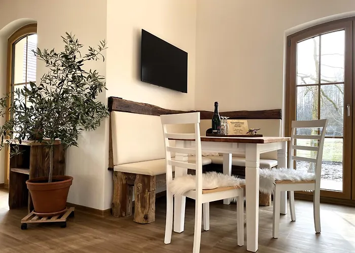 Ferienhaeuser Krabat-muehle Schwarzkollm 公寓