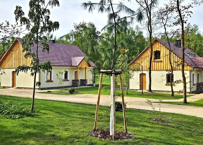 Ferienhaeuser Krabat-muehle Schwarzkollm 公寓 *