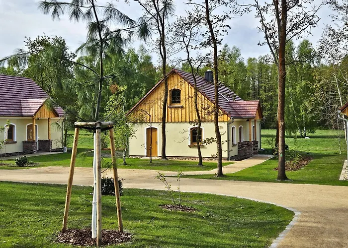 公寓 Ferienhaeuser Krabat-muehle Schwarzkollm *