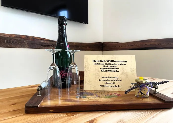 Ferienhaeuser Krabat-muehle Schwarzkollm 公寓 *