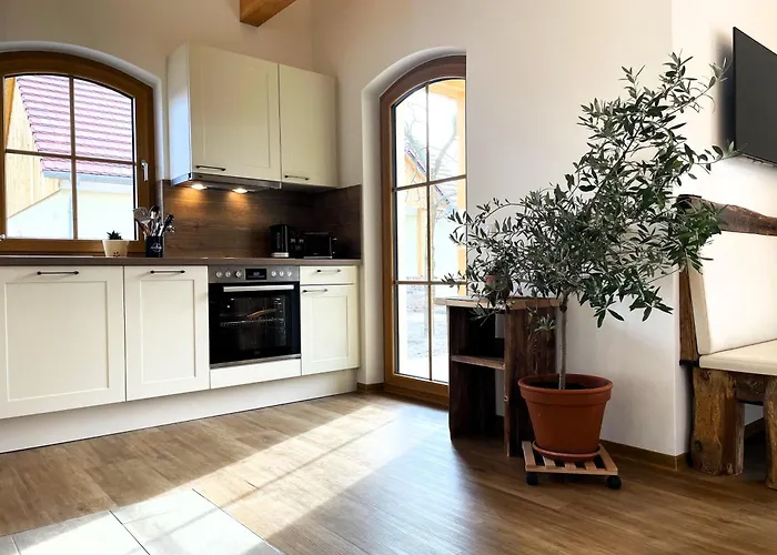 公寓 Ferienhaeuser Krabat-muehle Schwarzkollm *