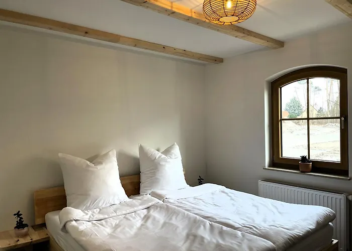 公寓 Ferienhaeuser Krabat-muehle Schwarzkollm