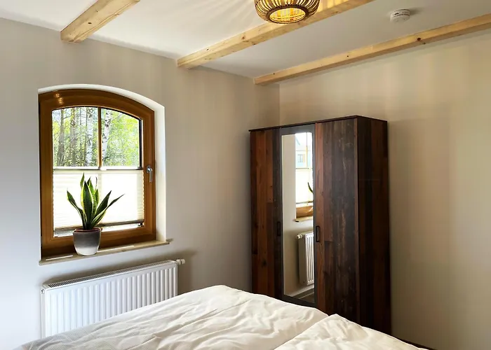 Ferienhaeuser Krabat-muehle Schwarzkollm 公寓 *