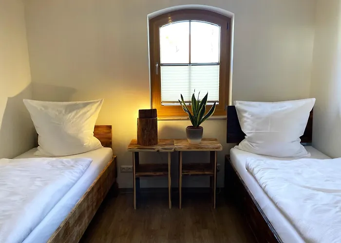 公寓 Ferienhaeuser Krabat-muehle Schwarzkollm