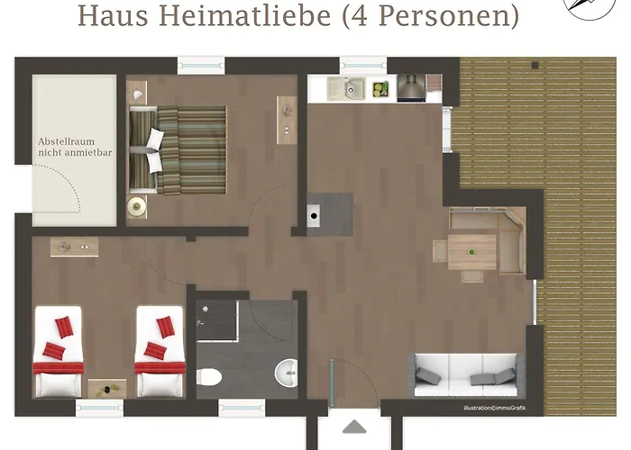 Ferienhaeuser Krabat-muehle Schwarzkollm