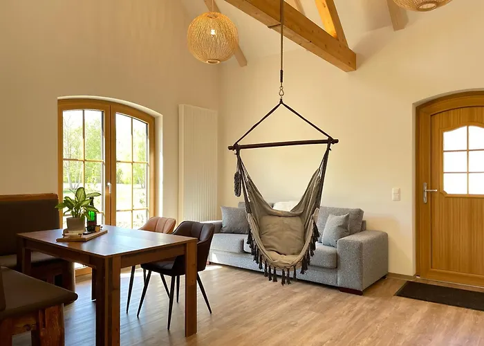 Ferienhaeuser Krabat-muehle Schwarzkollm 公寓 *