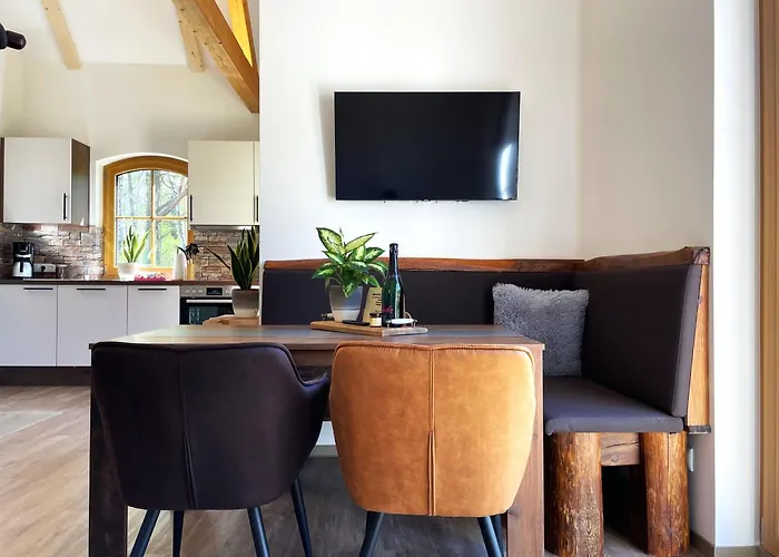 Ferienhaeuser Krabat-muehle Schwarzkollm 公寓