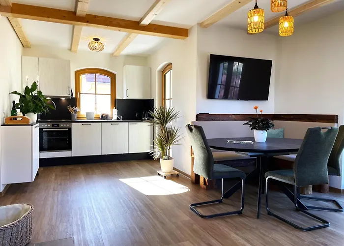 Ferienhaeuser Krabat-muehle Schwarzkollm 公寓 *