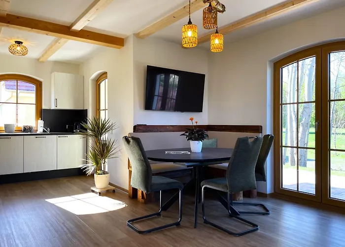 Ferienhaeuser Krabat-muehle Schwarzkollm 公寓