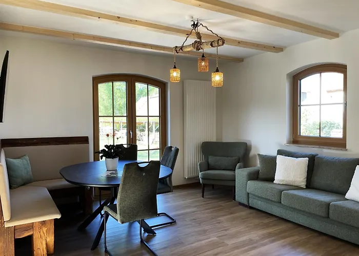 公寓 Ferienhaeuser Krabat-muehle Schwarzkollm